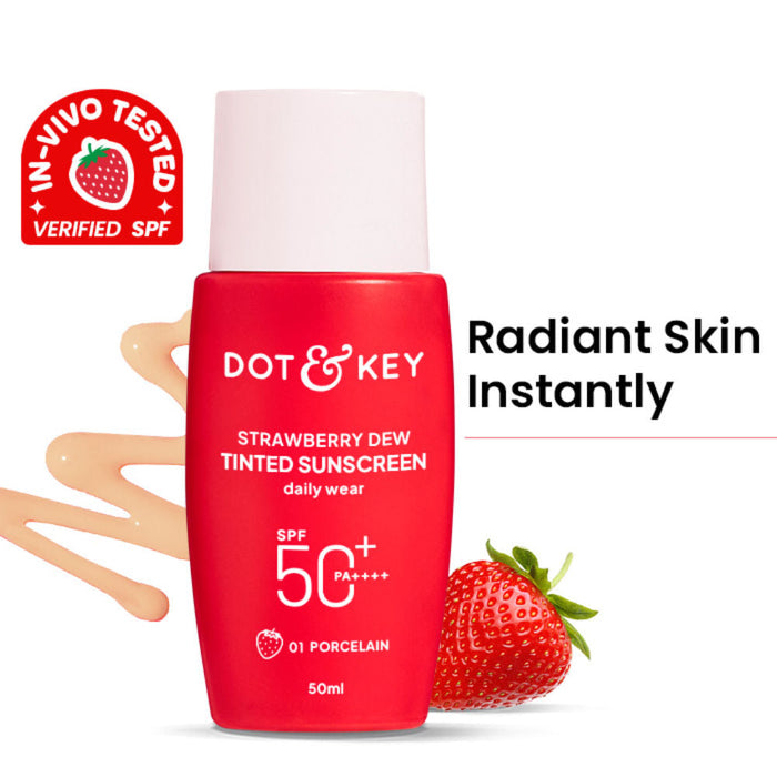Dot & Key Strawberry Dew Tinted Sunscreen SPF 50+ PA++++