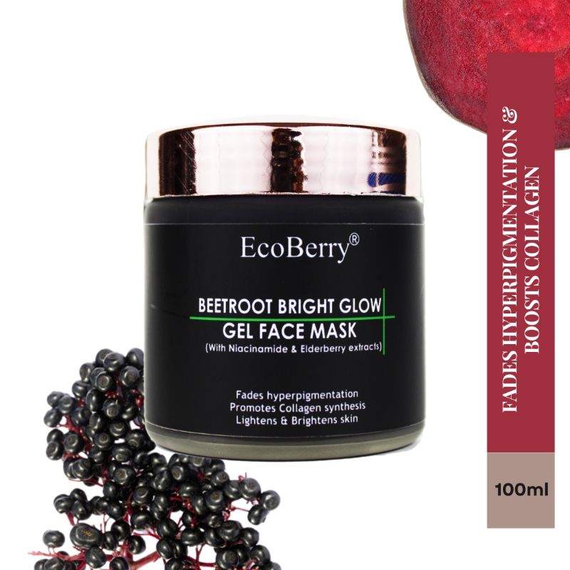 Ecoberry Beetroot Bright Glow Gel Face Mask