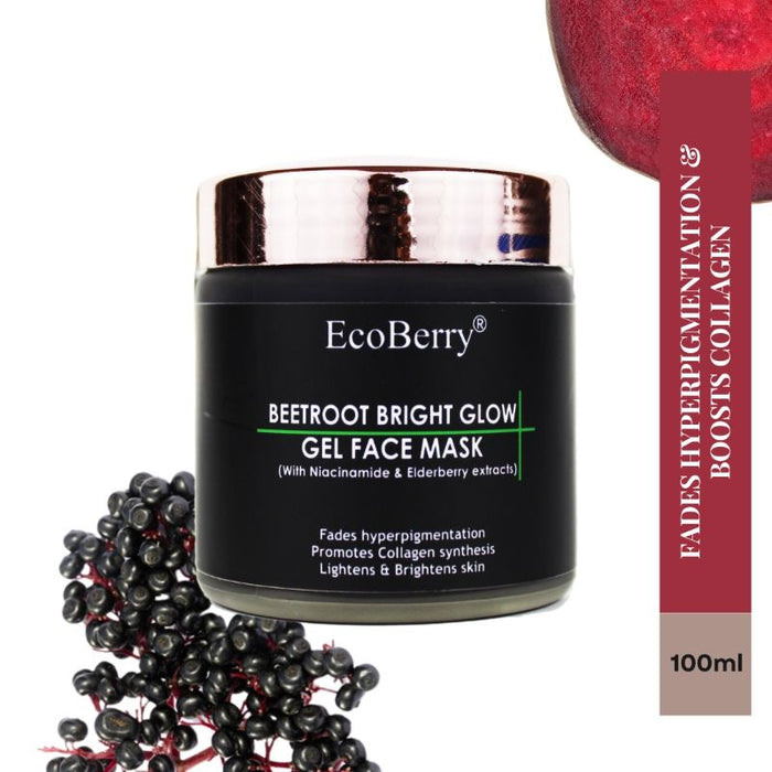 Ecoberry Beetroot Bright Glow Gel Face Mask