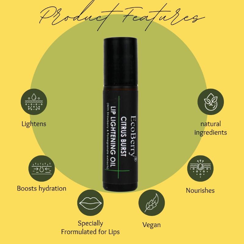 Ecoberry Citrus Burst Lip Lightening Oil