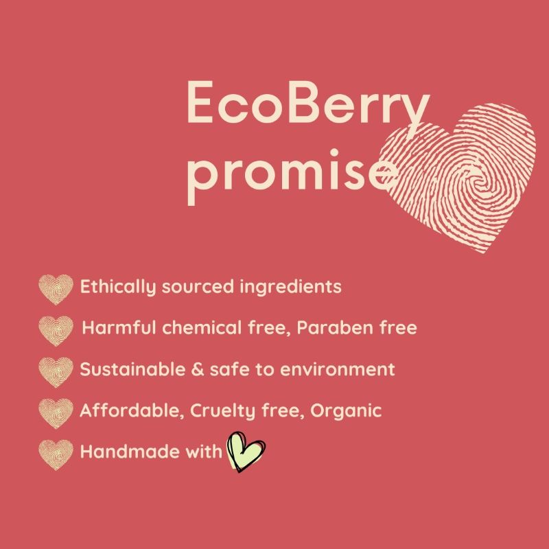 Ecoberry Strawberry Kiss Lip Scrub