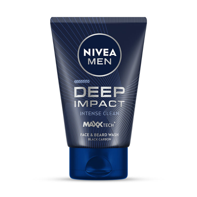 NIVEA Men Deep Impact Intense Clean Face Wash