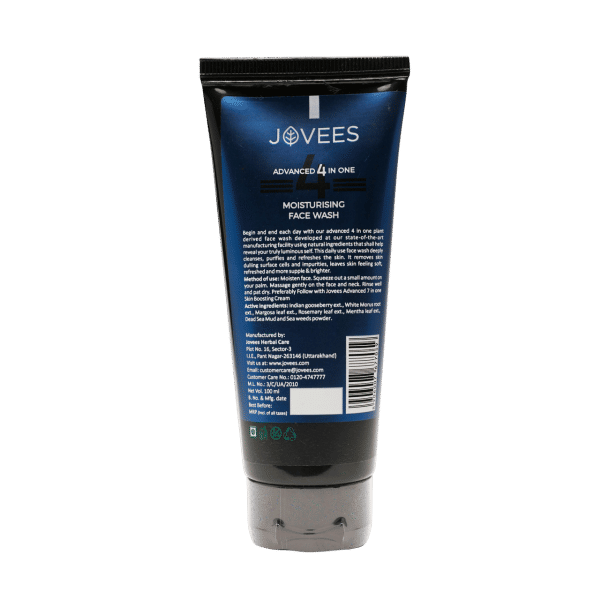 Jovees Men Moisturising Face Wash 4 in 1