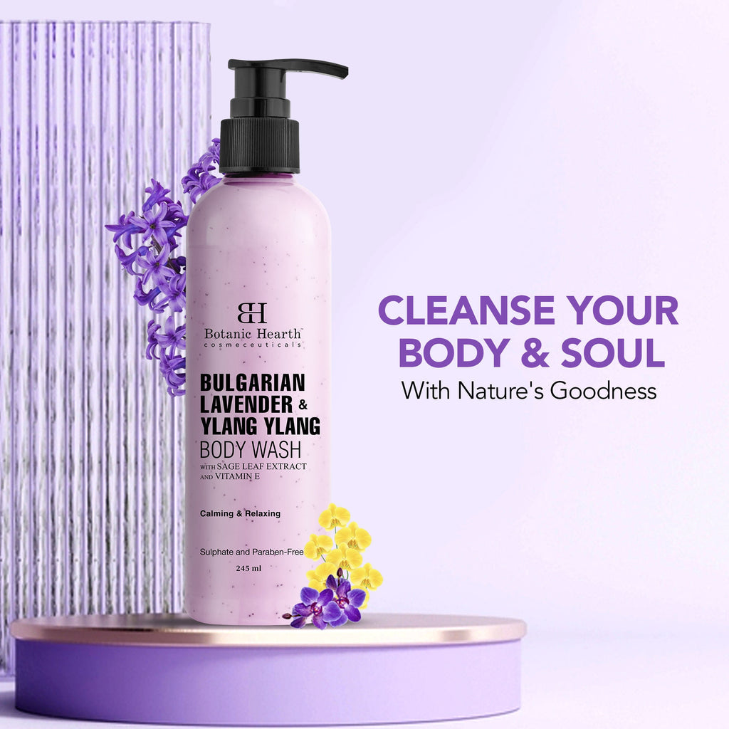 Botanic Hearth Bulgarian Lavender & Ylang Ylang Body Wash