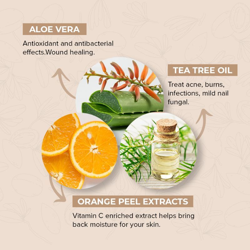 Mars by GHC Tea Tree Foaming Face Wash with Built-in Brush For Oil & Acne Control