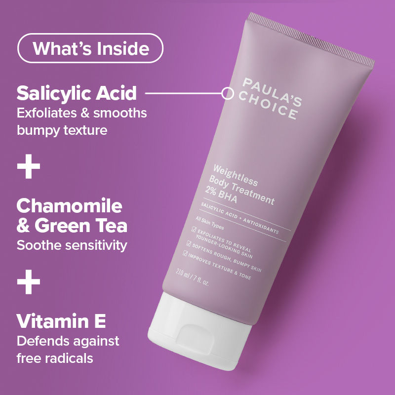 Paula's Choice Weightless Body Treatment 2% BHA Exfoliant