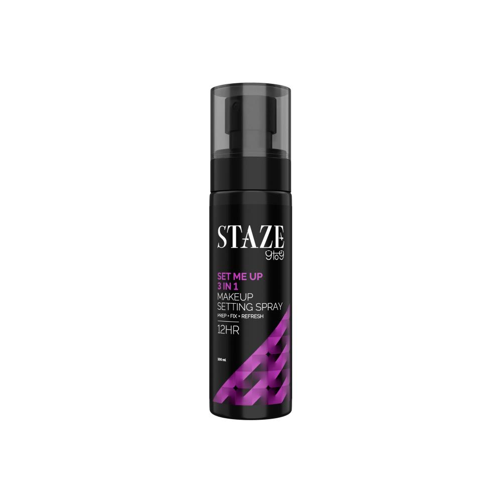 Staze 3-in-1 Prep + Fix + Refresh Setting Spray | 0.4 cm