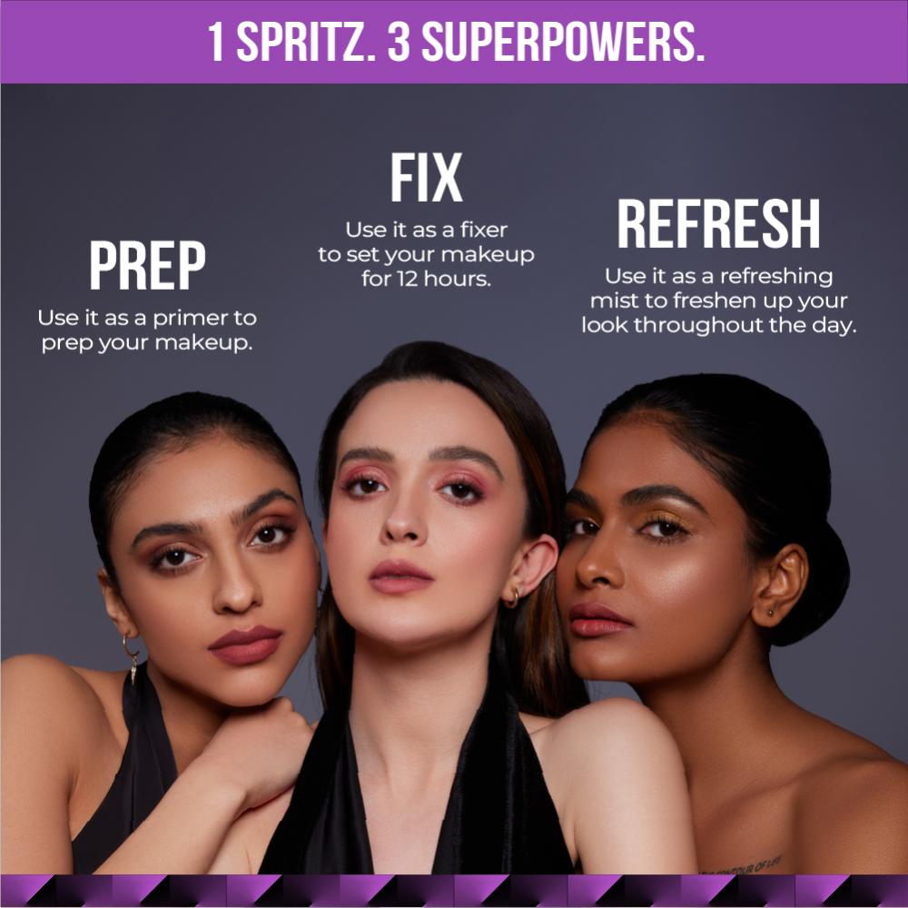 Staze 3-in-1 Prep + Fix + Refresh Setting Spray | 0.4 cm