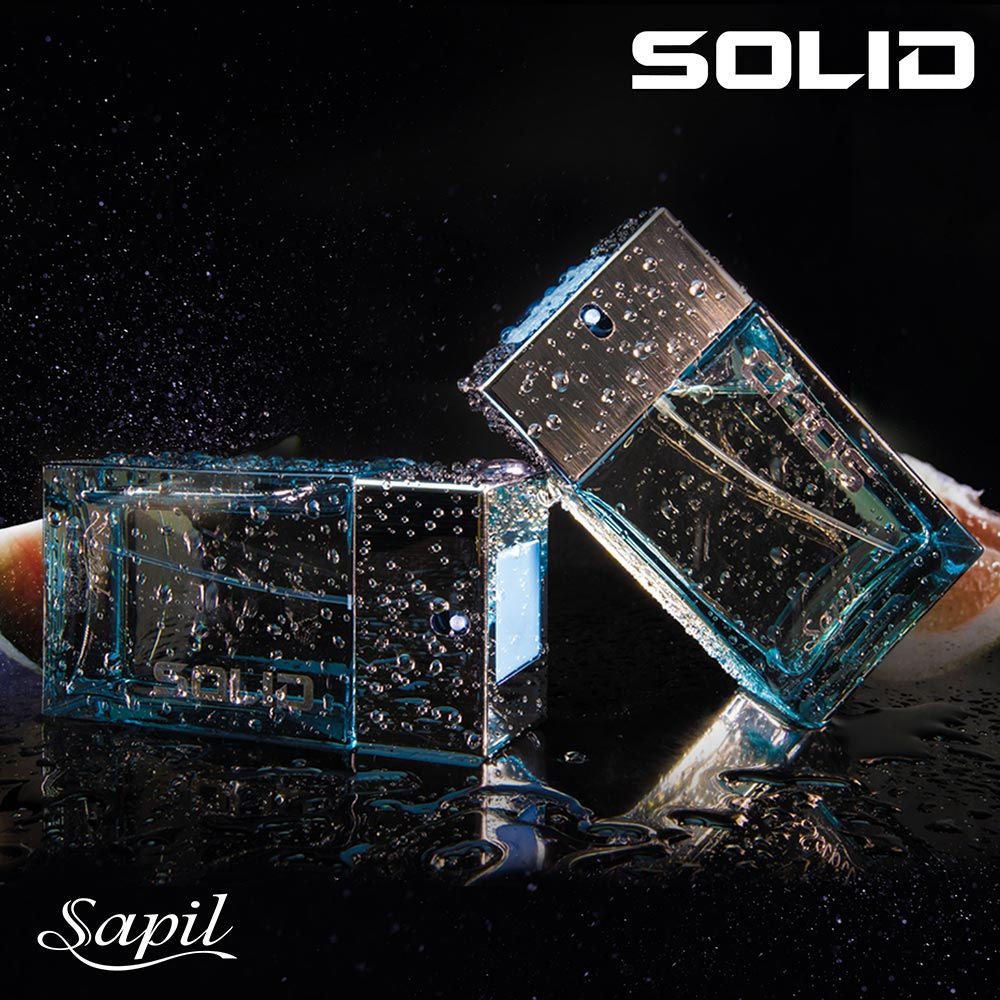 Sapil Solid Blue Eau De Toilette For Men