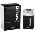 Sapil Solid Black Eau De Toilette For Men