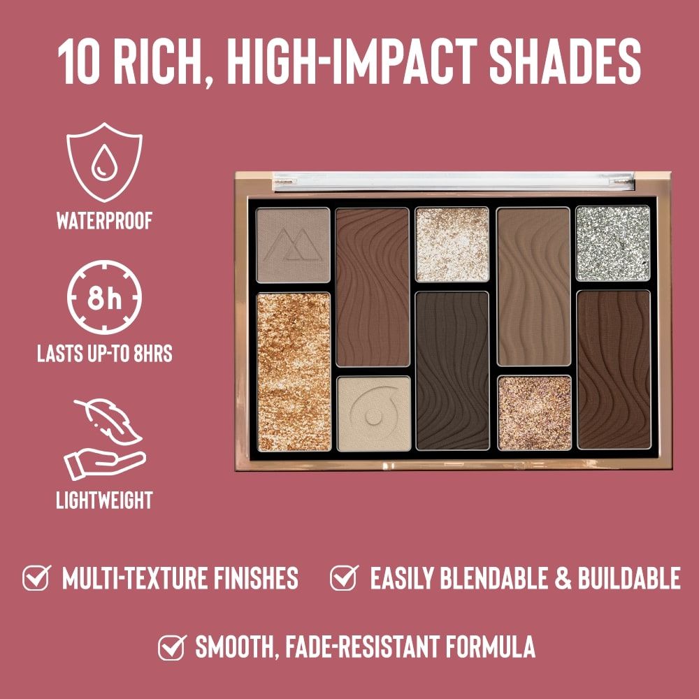 Character 10 Color Eyeshadow Palette