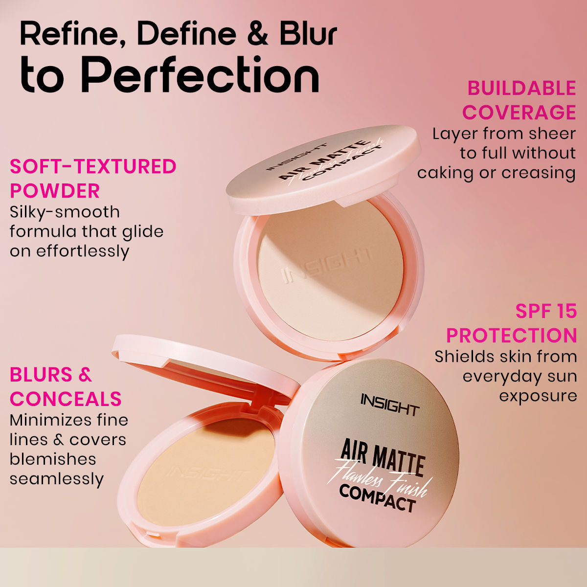 Insight Cosmetics Air Matte Flawless Finish Compact