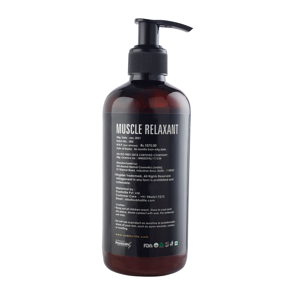Zobha Muscle Relaxant Body Wash