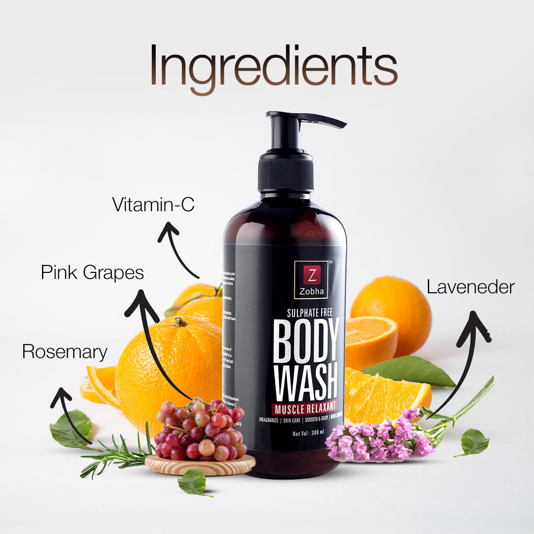 Zobha Muscle Relaxant Body Wash