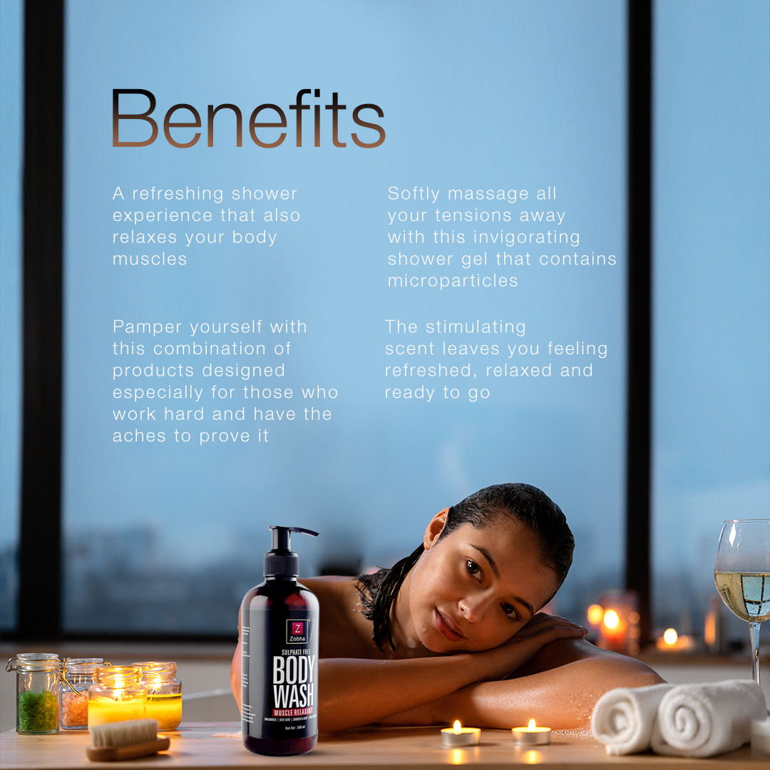 Zobha Muscle Relaxant Body Wash
