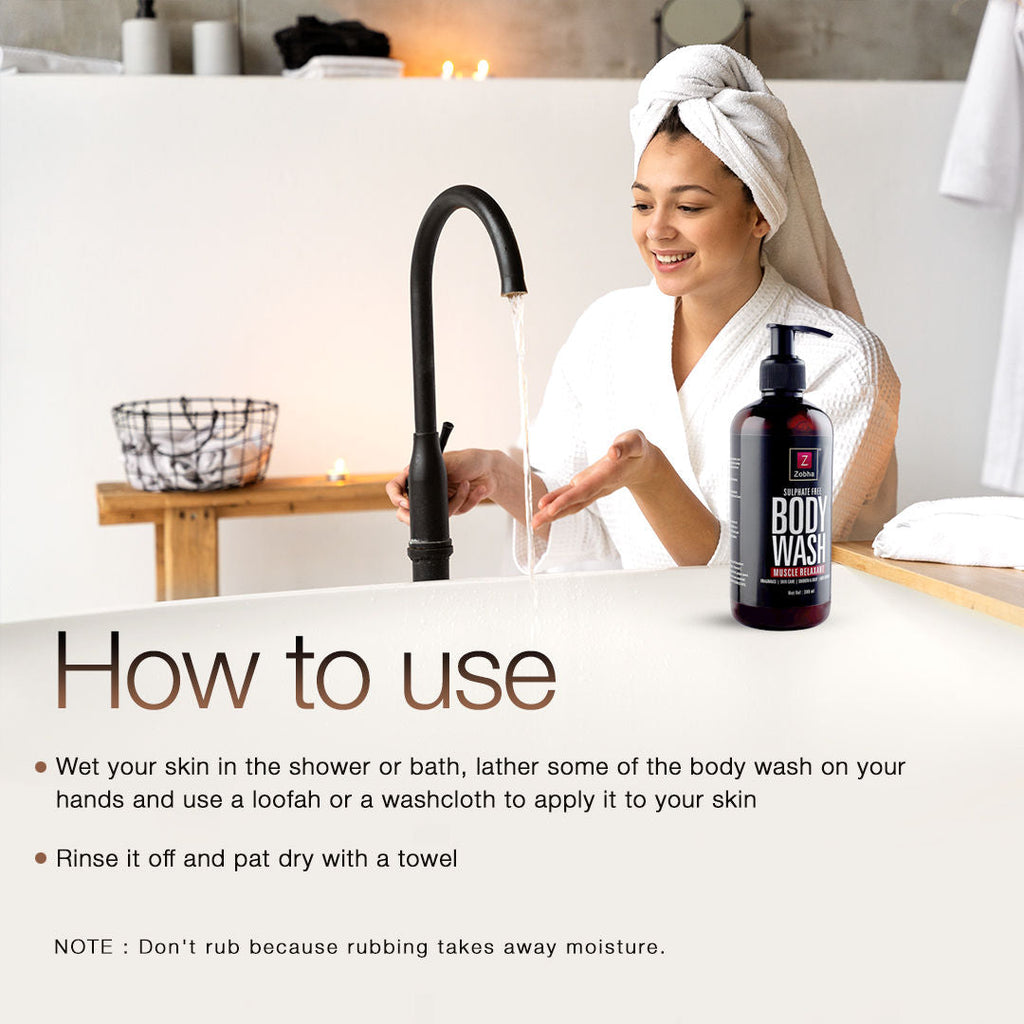 Zobha Muscle Relaxant Body Wash