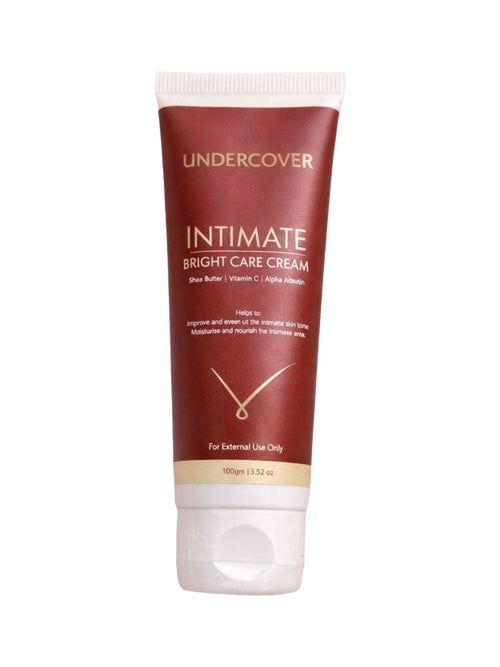 Undercover Intimate Bright Care Cream With Shea Butter, Vitamin C & Alpha Arbutin