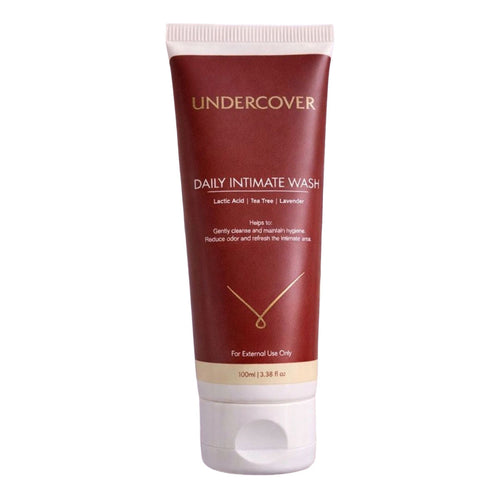 Undercover Daily Intimate Wash With Lactic Acid, Tea Tree & Lavender
