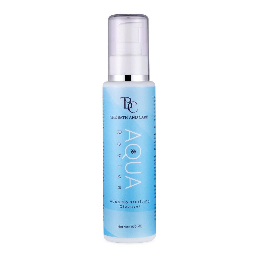 The Bath And Care Aqua Revive Face Wash, Hydrating & Refreshing - Hyaluronic Acid Cleanser