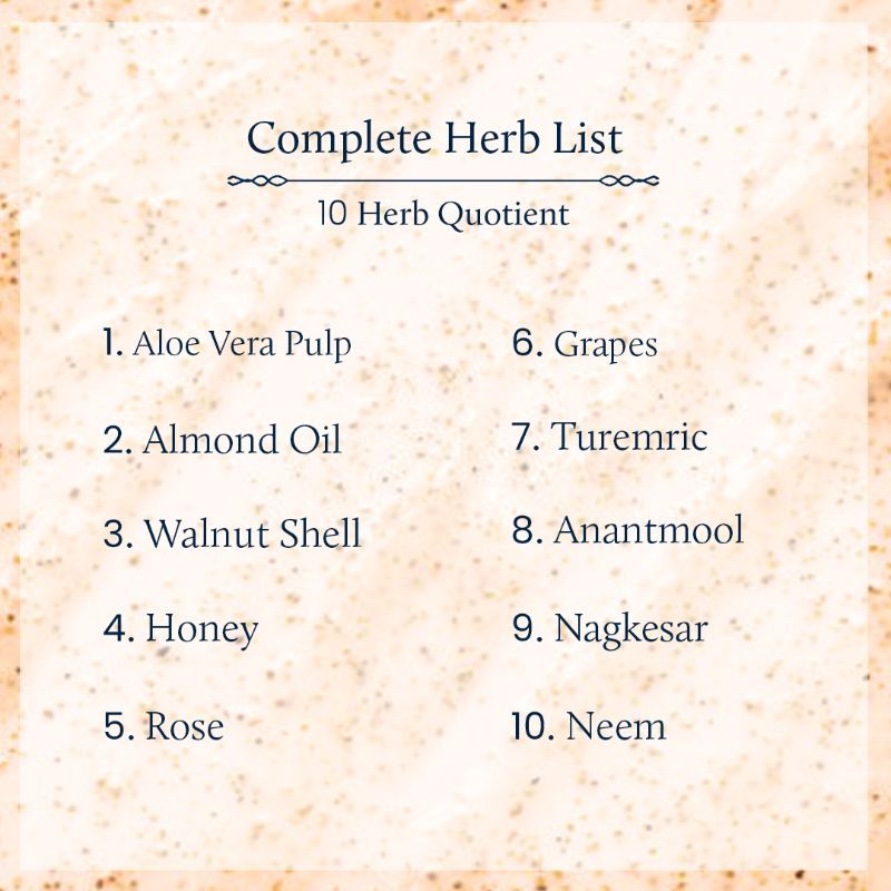Blue Nectar Almond Oil And Walnut Gel Face Scrub For Glowing Skin