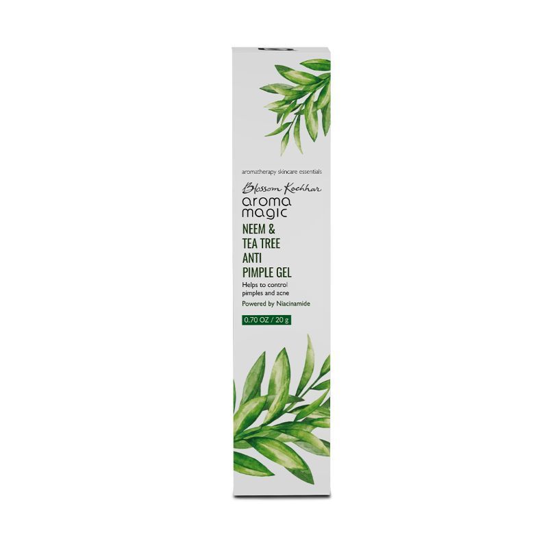 Aroma Magic Neem & Tea Tree Anti Pimple Gel Powered By Niacinamide
