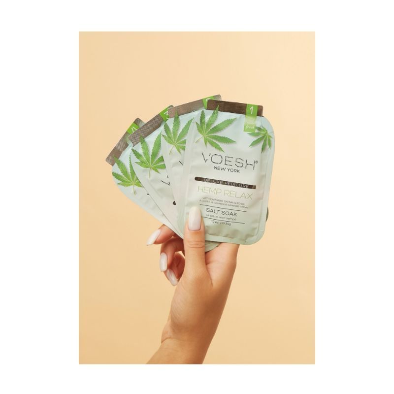 VOESH Deluxe Pedicure In A Box (4 Step) - Cbd Calm