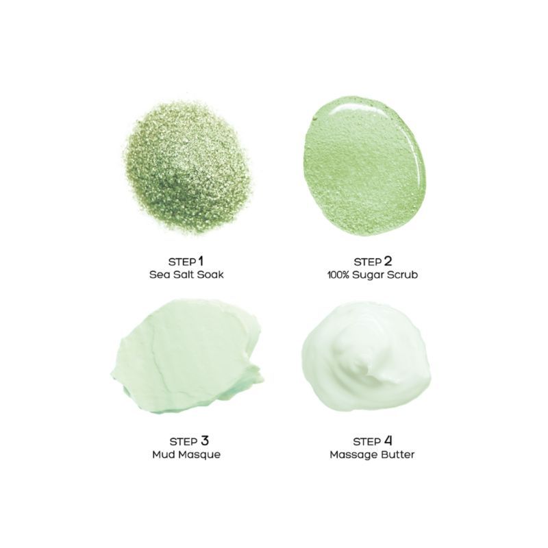 VOESH Deluxe Pedicure In A Box (4 Step) - Cbd Calm
