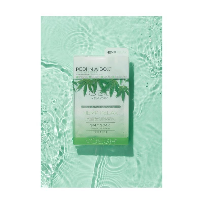 VOESH Deluxe Pedicure In A Box (4 Step) - Cbd Calm