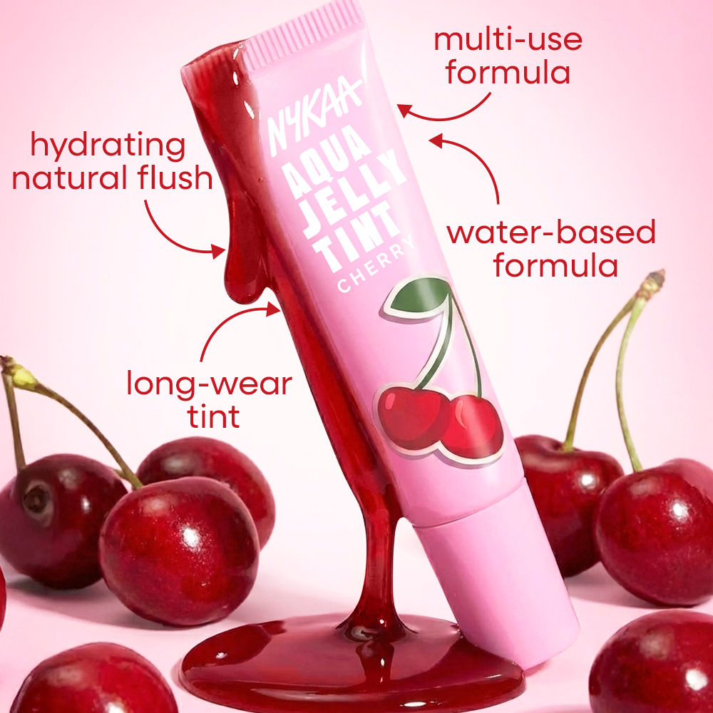 Nykaa Cosmetics Aqua Jelly Lip & Cheek Multi-use Water Tint