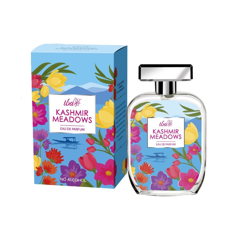 IBA Eau De Perfume - Kashmir Meadows, Long Lasting Floral & Oriental Fragrance for Women