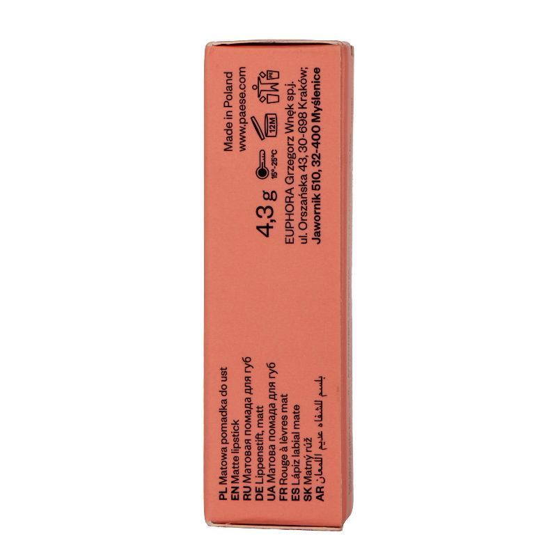 Paese Cosmetics Mattologie Lipstick