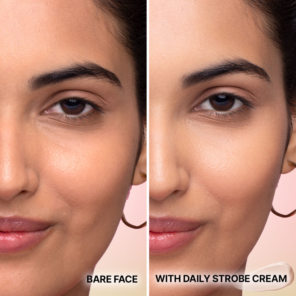 Sotrue Daily Strobe Cream for Radiant Glowing Skin, Hydrating Dewy Base with Instant Glow