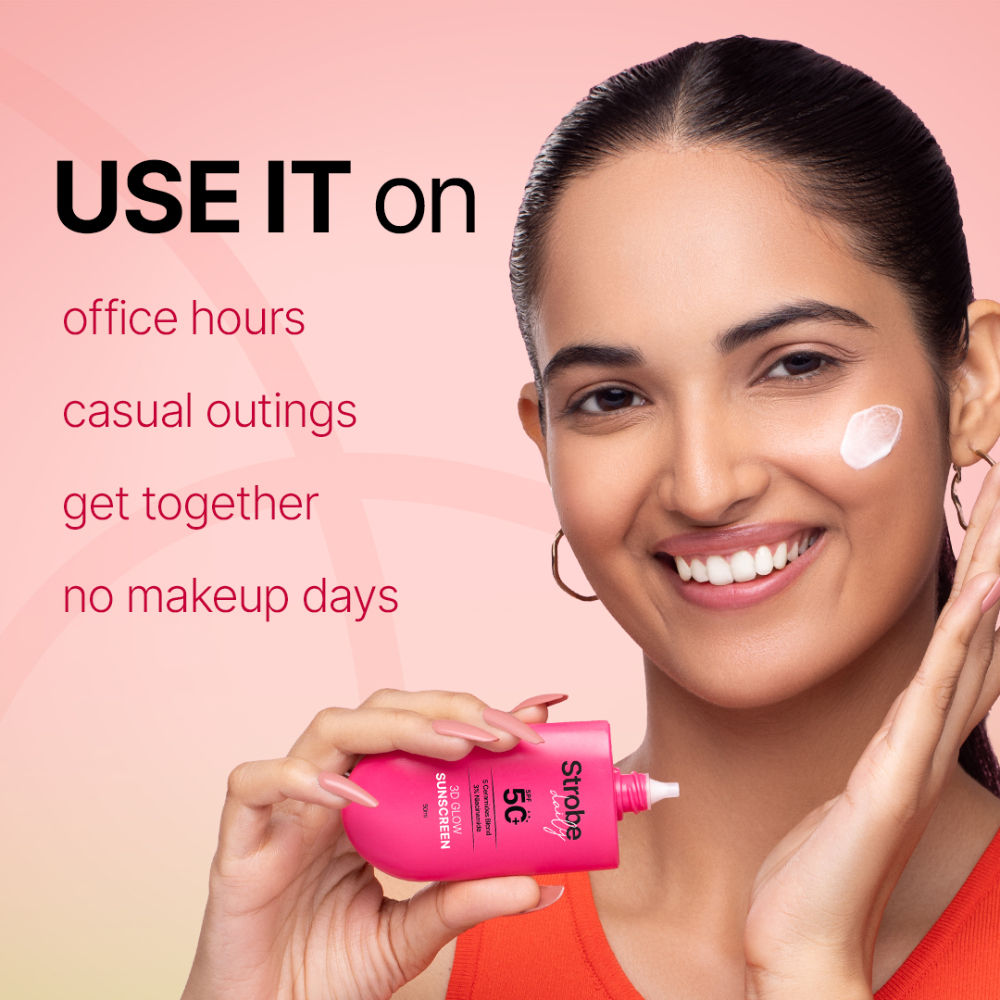Sotrue Daily Strobe Cream for Radiant Glowing Skin, Hydrating Dewy Base with Instant Glow