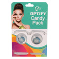 Optify Candy Pack Colored Contact Lenses Zero Power - Sky Blue
