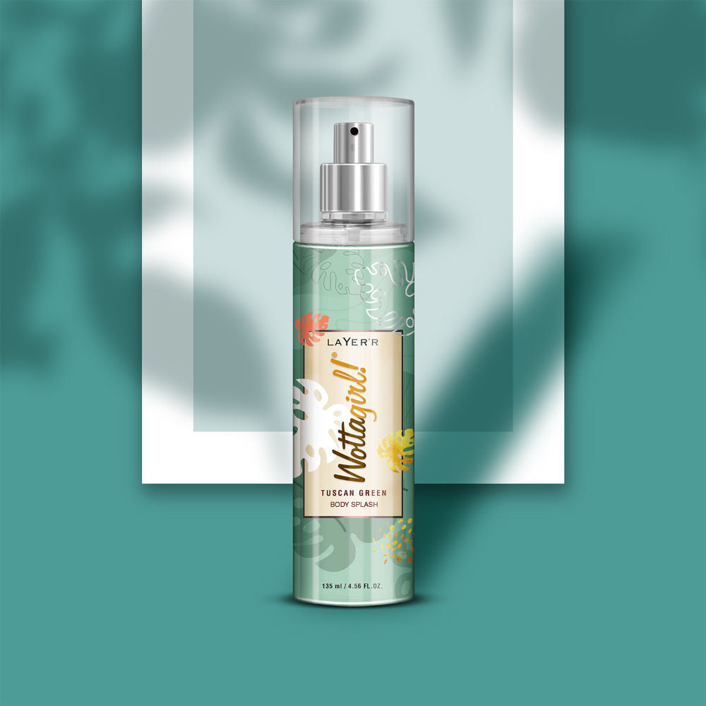 Layer'r Wottagirl! Tuscan Green Body Splash For Her