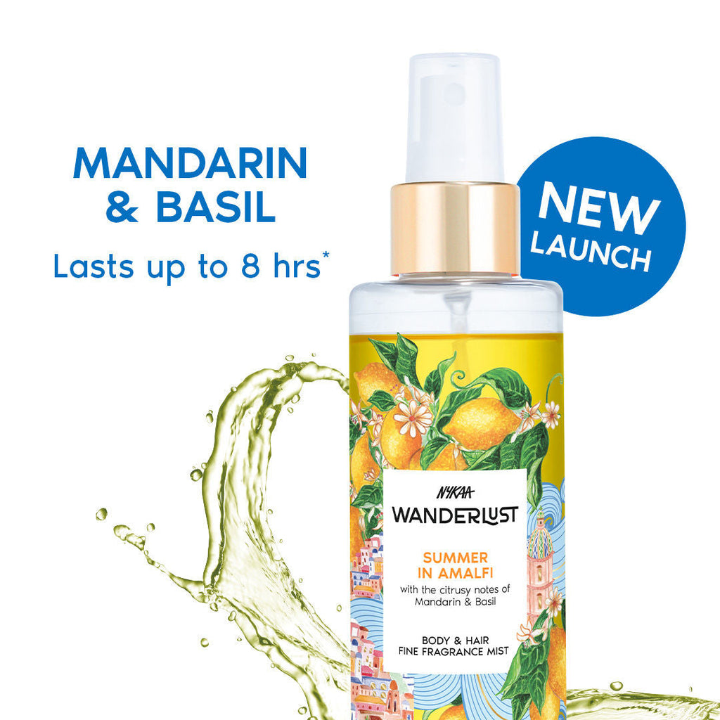 Nykaa Wanderlust French Lavender Perfume Body & Hair Mist, Long-lasting Fragrance