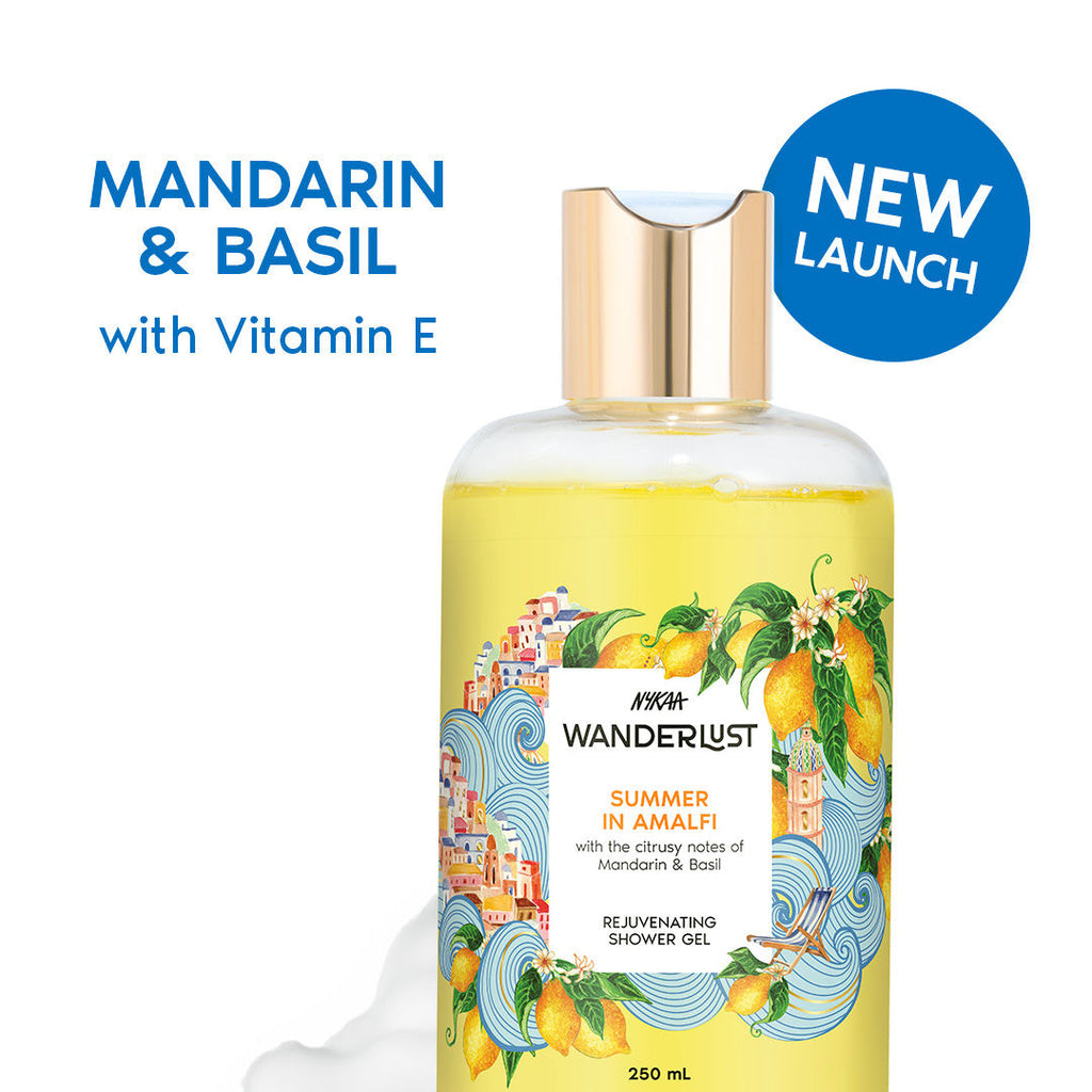 Nykaa Wanderlust Japanese Cherry Blossom Hydrating Shower Gel With Red Berry & Orchid