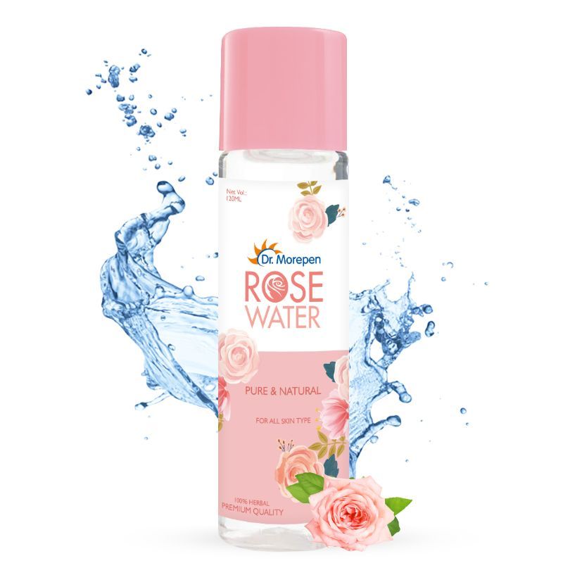 Dr. Morepen Rose Wate Pure & Natural For All Skin Type -100% Herbal Premium Quality