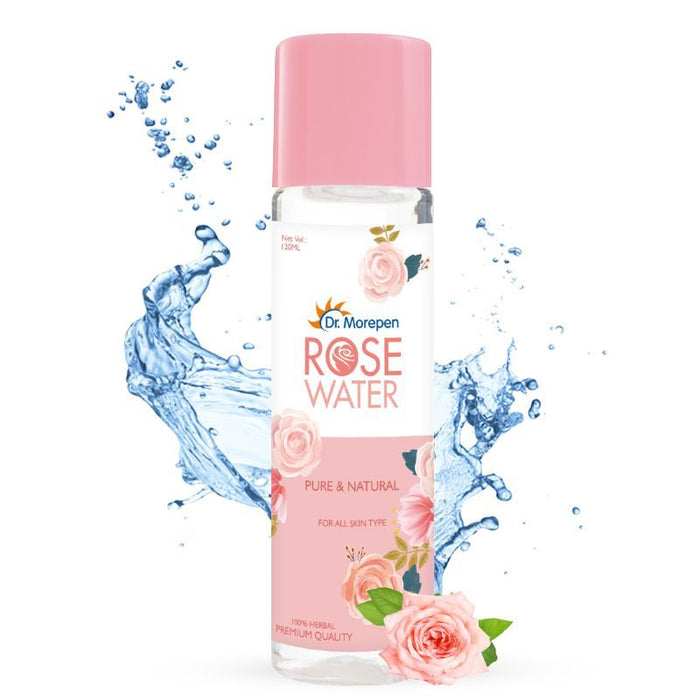 Dr. Morepen Rose Wate Pure & Natural For All Skin Type -100% Herbal Premium Quality