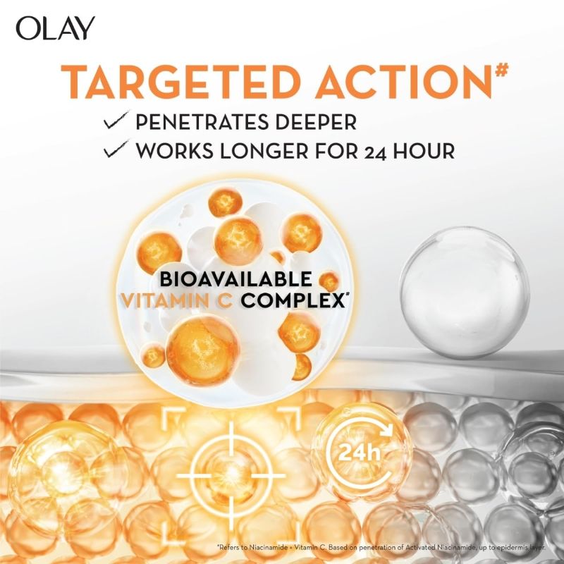 Olay Luminous Niacinamide and Vitamin C Moisturiser