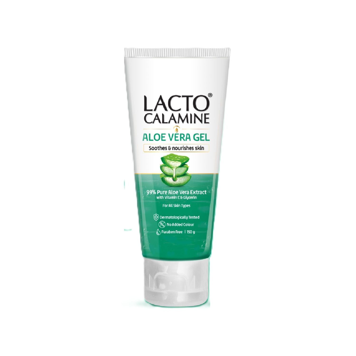 Lacto Calamine Aloe Vera Gel Face Moisturizer With 99% Pure Natural AloeVera, Vitamin E & Glycerin