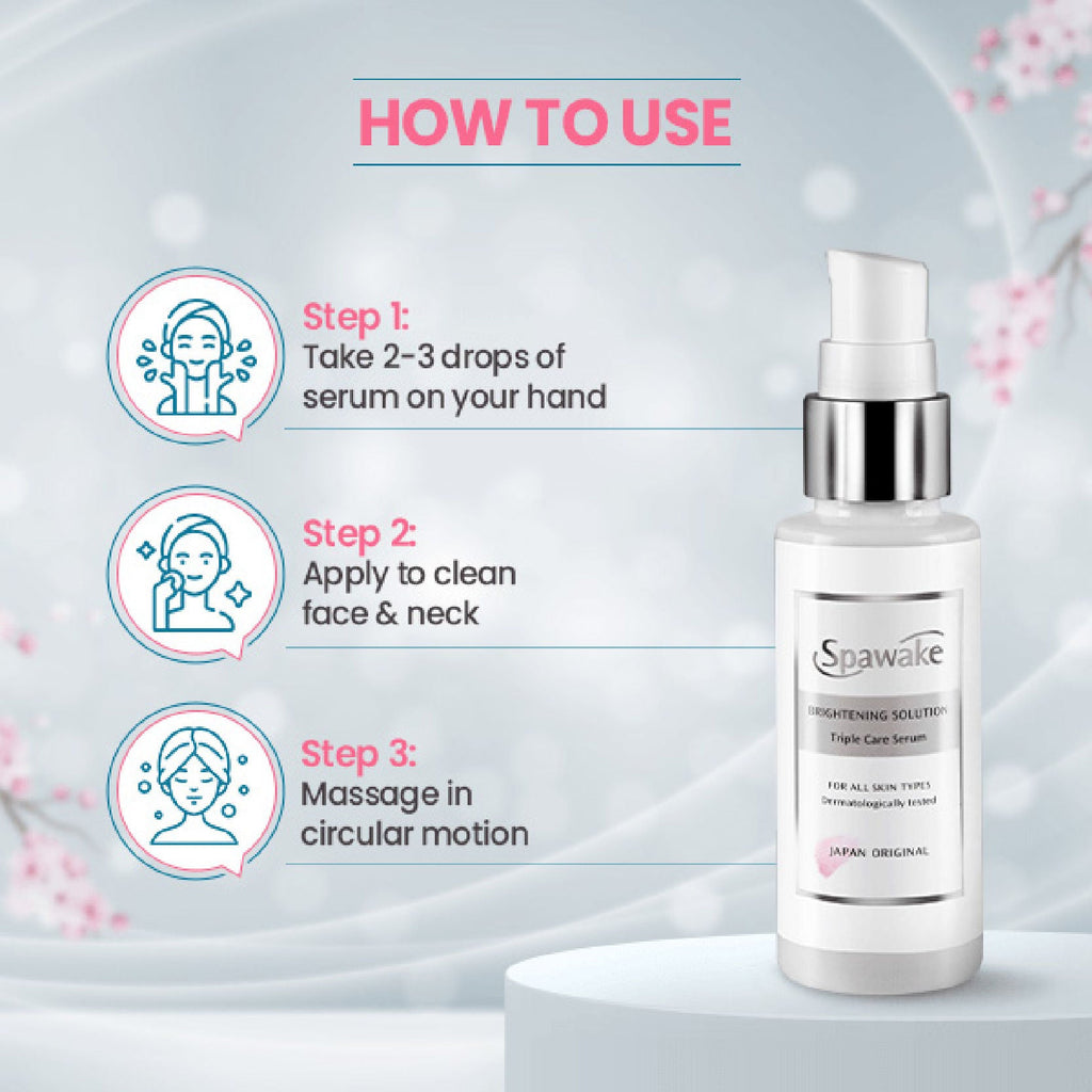 Spawake Brightening Solution Triple Care Serum