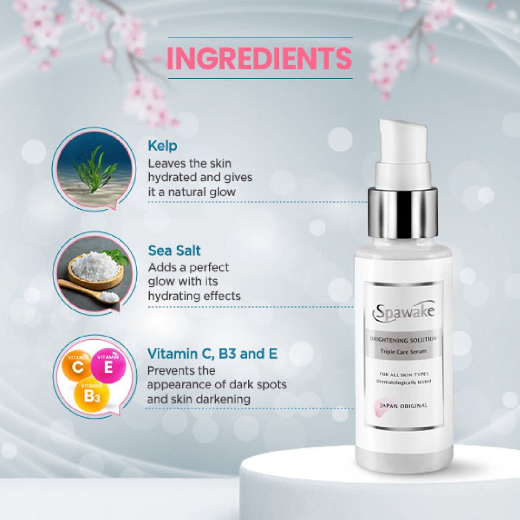 Spawake Brightening Solution Triple Care Serum