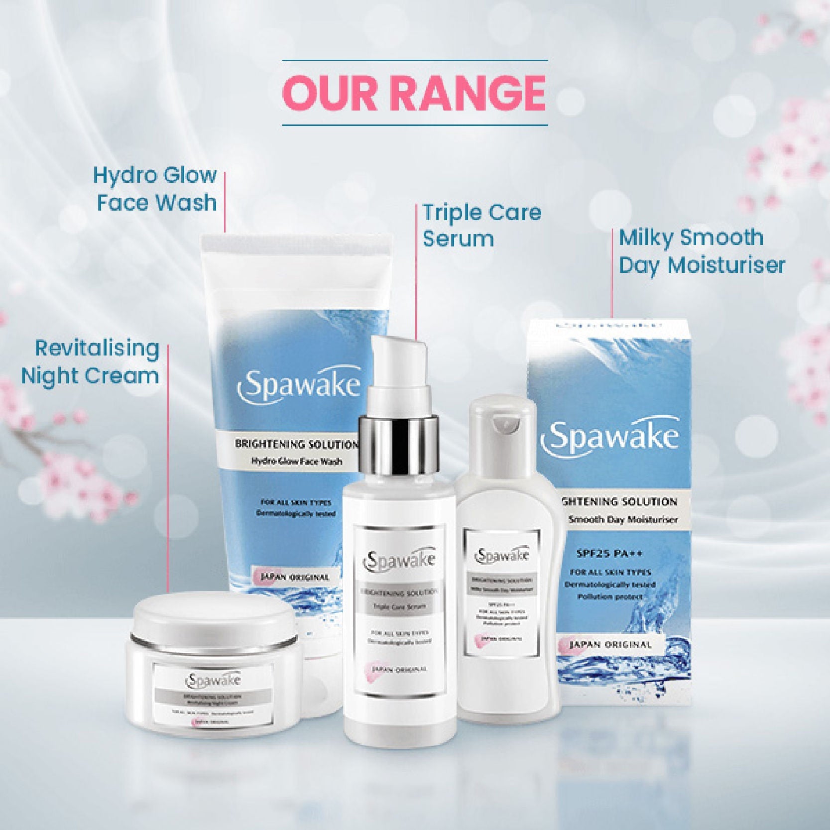 Spawake Brightening Solution Triple Care Serum