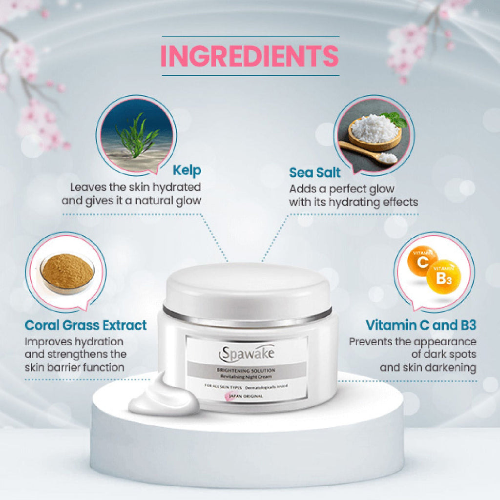 Spawake Brightening Solution Revitalising Night Cream