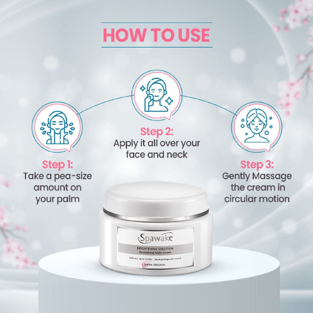 Spawake Brightening Solution Revitalising Night Cream
