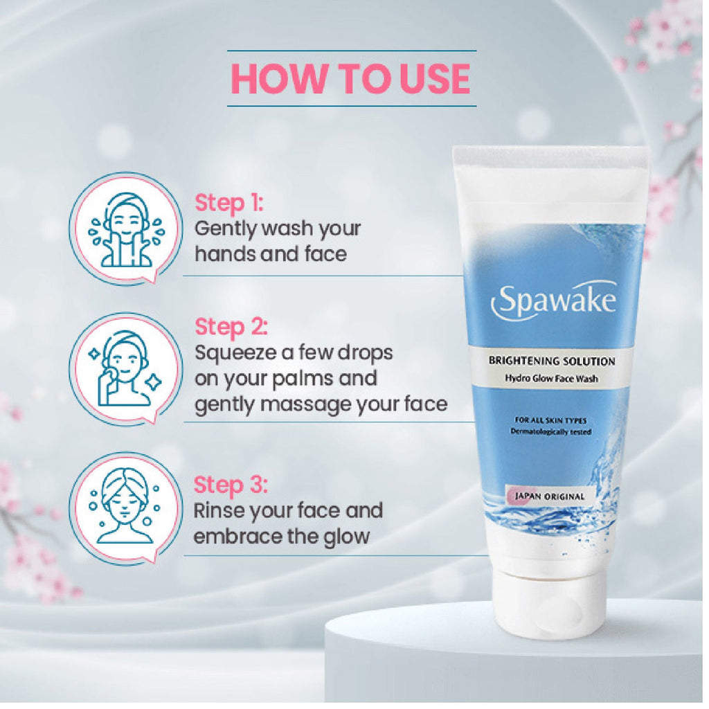 Spawake Brightening Solution Hydro Glow Face Wash