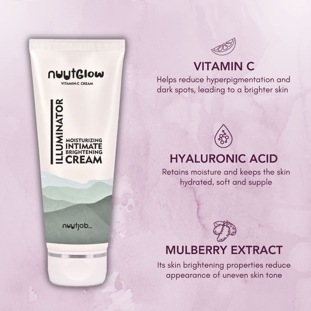 Nuutjob NuutGlow Vitamin C Infused Intimate Moisturizing and Brightening Cream