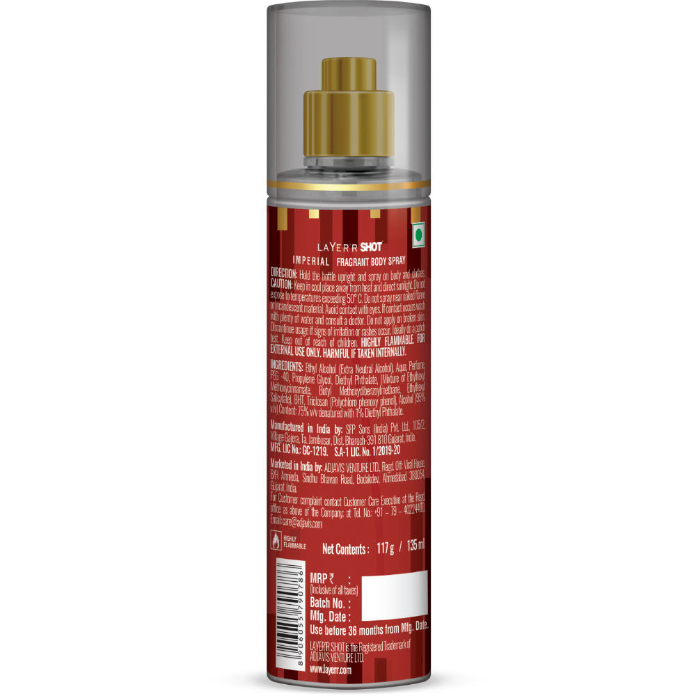 Layer'r Shot Imperial Body Spray For Her