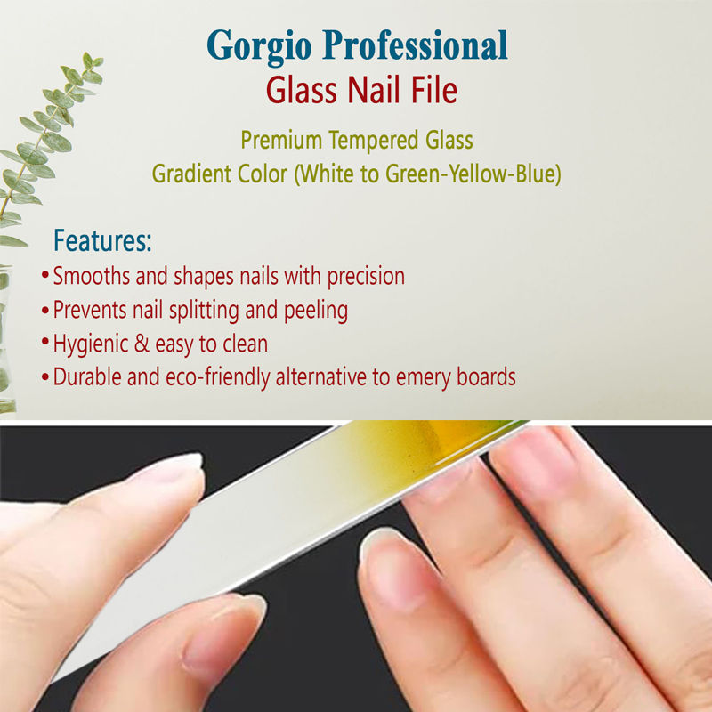 Gorgio Professional Nail Buffer - GNB0105 (colour shape may vary )